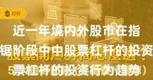 近一年境内外股市在指数反复拉锯阶段中中股票杠杆的投资行为趋势