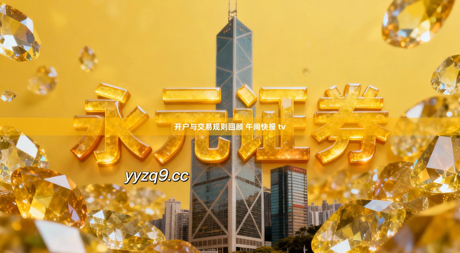 开户与交易规则回顾 午间快报 tv